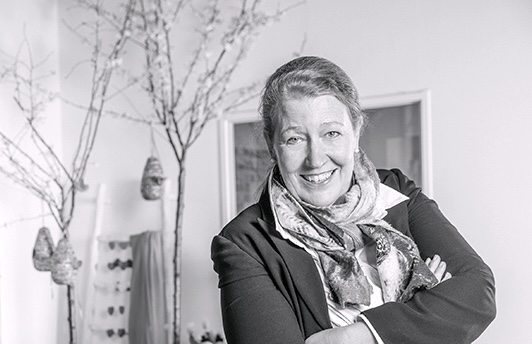 Inge Hoogesteger, oprichter van Sjaal met Verhaal