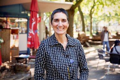 Stefanie Caton, oprichtster van De Boshalte